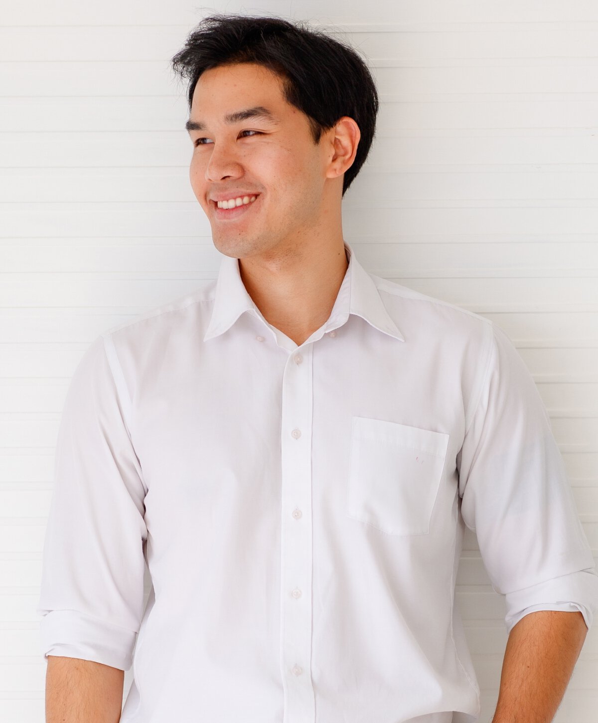 Surrey plastic surgery for men, model with brown hair